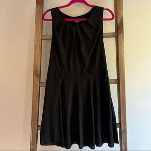 Express Black Dress with Front Keyhole